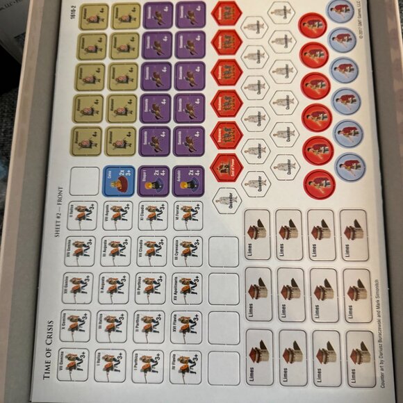 Time of Crisis: The Roman Empire in Turmoil, 235-284 AD (open, unpunched) GMT - Picture 15 of 16